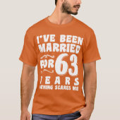 Ik Ben 63 Jaar Getrouwd Grootouders Cool T-shirt (Voorkant)