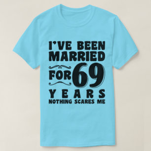 Ik ben 69 jaar getrouwd Grootouders Cool T-shirt