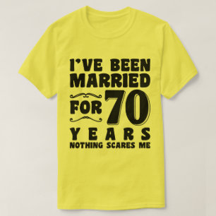 Ik Ben 70 Jaar Getrouwd Grootouders Cool T-shirt