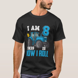Ik ben 8 Dit is hoe ik acht jaar 8 jarig ben T-shirt