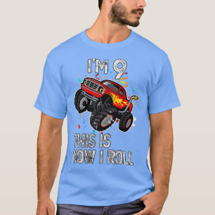 Ik ben 9... dit is hoe ik de 9de verjaardag van de t-shirt