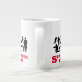 IK BEN A-MARINE-DAT MISSES GROTE KOFFIEKOP (Achterkant)