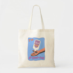 Ik ben A-Peel-Ing Glue Peel Fun Nostalgia Tote Bag