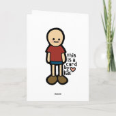 Ik ben aan het lezen. kaart (Achterkant)