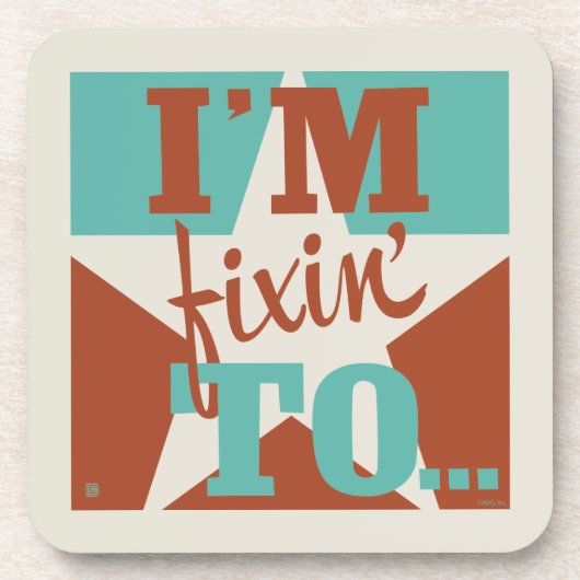 Ik ben aan het repareren bier onderzetter (Voorkant)