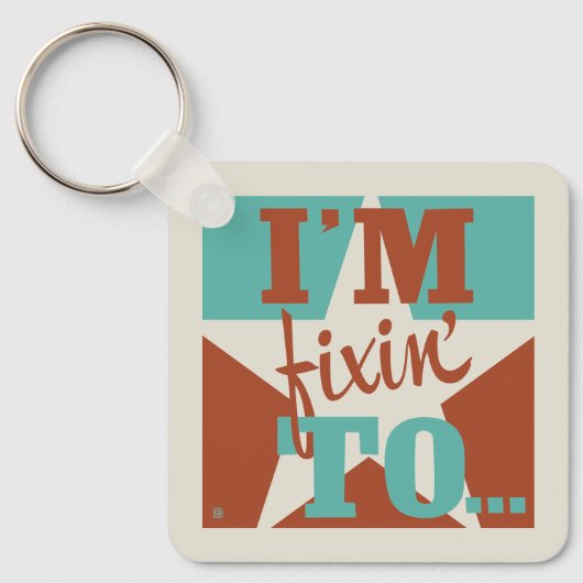 Ik ben aan het repareren sleutelhanger (Voorkant)