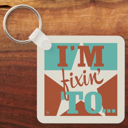 Ik ben aan het repareren sleutelhanger (Voorkant)