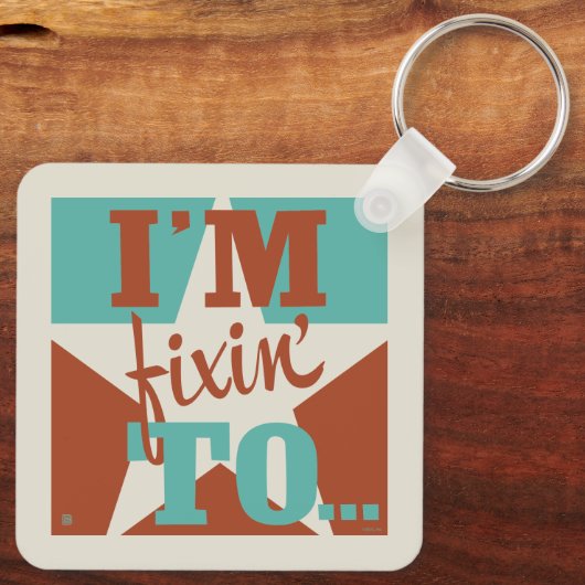 Ik ben aan het repareren sleutelhanger (Achterkant)