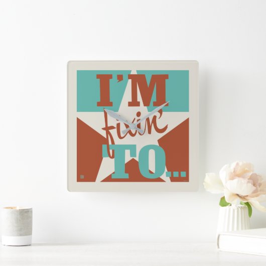 Ik ben aan het repareren vierkante klok (Huis)