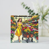 Ik ben aan het roeien voor deze Planten | tuinierp Kaart (Staand voorkant)