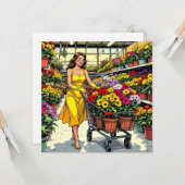 Ik ben aan het roeien voor deze Planten | tuinierp Kaart (Voorkant / Achterkant in situ)