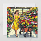 Ik ben aan het roeien voor deze Planten | tuinierp Kaart (Voorkant)