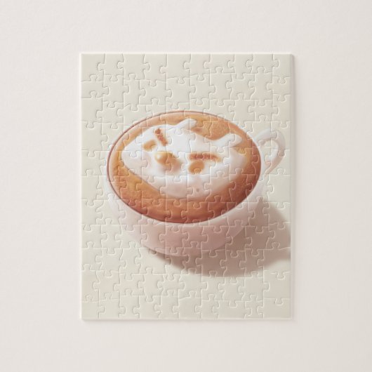 Ik ben aan het schuimen met gevoelens – Coffee Art Legpuzzel (Verticaal)