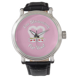 Ik ben aan het stomen voor de Teacups eWatch van Y Horloge