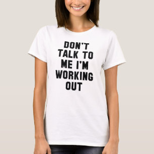 Ik ben aan het werk t-shirt