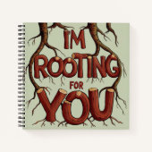 Ik ben aan het wroeten voor je Notitieboek (Voorkant)