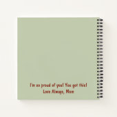 Ik ben aan het wroeten voor je Notitieboek (Achterkant)