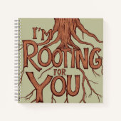 Ik ben aan het wroeten voor je Notitieboek (Voorkant)