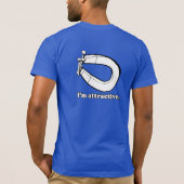 IK BEN AANTREKKELIJK T-SHIRT (Achterkant)