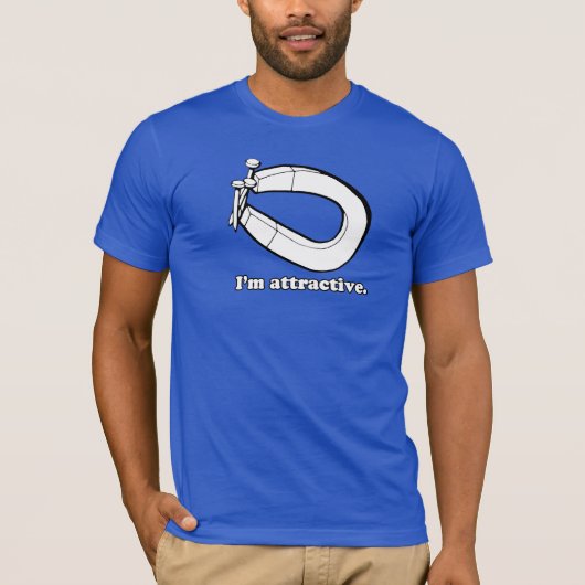 IK BEN AANTREKKELIJK T-SHIRT (Voorkant)