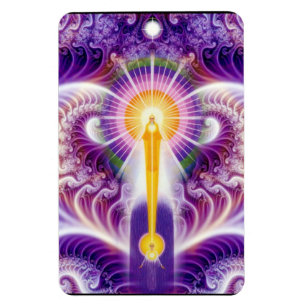 Ik ben aanwezig Fractal Flexi Magnet Magneet