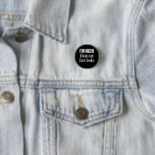 Ik ben aardiger dan mijn gezicht eruitziet Funny s Ronde Button 3,2 Cm (In situ)