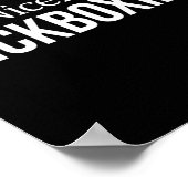 Ik ben aardiger na kickboksen - poster (Hoek)