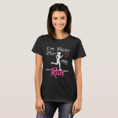 Ik ben aardiger na mijn hardlooprondje Funny Dames T-shirt (Voorkant volledig)