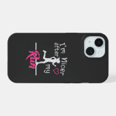 Ik ben aardiger na mijn hardlooprondje Grappig iPhone 15 Case (Achterkant horizontaal)