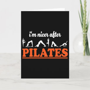 Ik ben aardiger na Pilates Fitnessinstructeur Funn Kaart