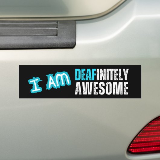 Ik ben absoluut Geweldige - Dove Bumpersticker (Op auto)