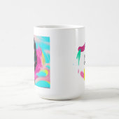 Ik ben absoluut goed genoeg | Kunstenaarsvrouw Magische Mok (Midden)