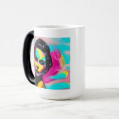 Ik ben absoluut goed genoeg | Kunstenaarsvrouw Magische Mok (Voorkant links)