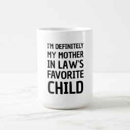 Ik ben absoluut het favoriete kind van mijn schoon koffiemok