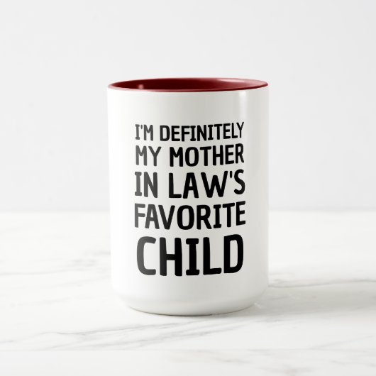 Ik ben absoluut het favoriete kind van mijn schoon mok (Midden)