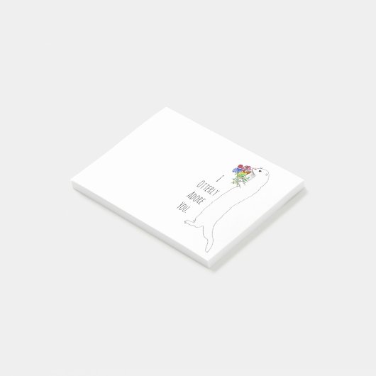 Ik ben absoluut voor jou post-it® notes (Schuin)