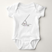 Ik ben acute baby romper (Voorkant)