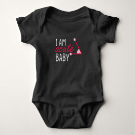Ik ben Acute Baby Roze, Math Baby, Nieuw Moeder Ca Romper