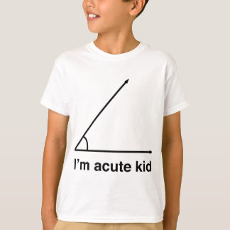 Ik ben acuut kind voor wiskunde geeks t-shirt