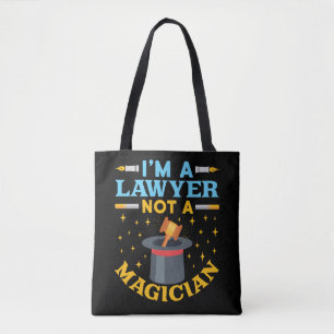 Ik ben advocaat geen Magicien Tote Bag