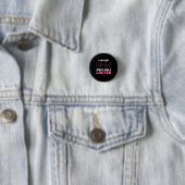 Ik ben advocaat-meisje ronde button 3,2 cm (In situ)
