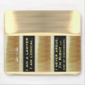 Ik ben advocaat muismat (Voorkant)