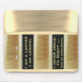 Ik ben advocaat muismat