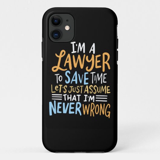 Ik ben advocaat om je tijd te redden Case-Mate iPhone case (Achterkant)