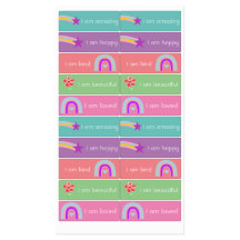 Ik ben affirmations stickers