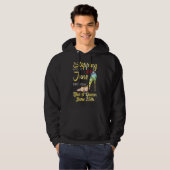 Ik ben afgelopen juni als een koningin op jun. hoodie (Voorkant volledig)