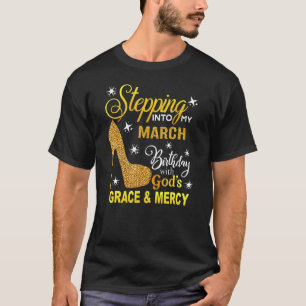 Ik ben afgelopen maart met Gods Grace en Gods T-shirt