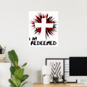 "Ik ben afgelost" Wall Poster (Thuiskantoor)