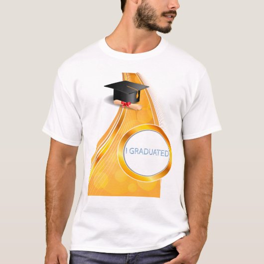 IK BEN AFGESTUDEERD 3 T-SHIRT (Voorkant)