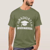 ik ben afgestudeerd, mag ik nu terug naar bed? T-S T-shirt (Voorkant)